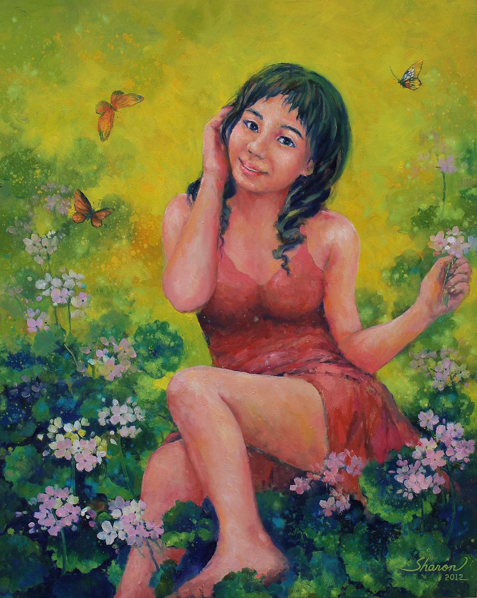 心跡‧花漾─林夏蓮油畫創作論述 樂情的封面圖