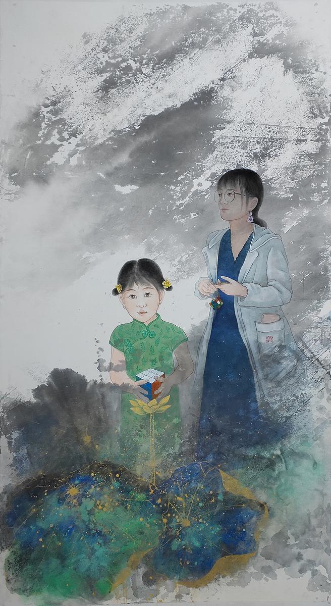 許深州膠彩繪畫藝術之研究 莫忘初心的封面圖