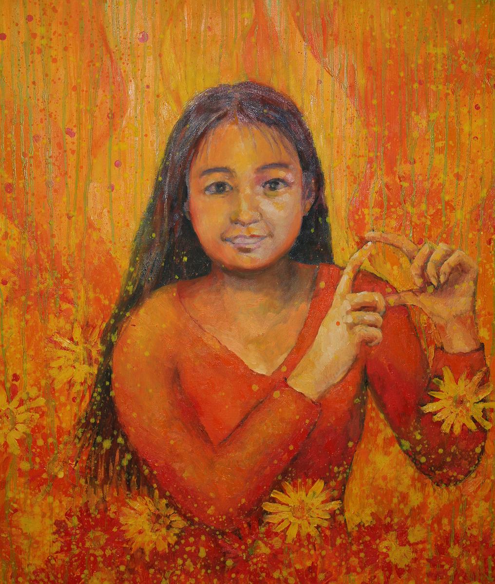 心跡‧花漾─林夏蓮油畫創作論述 喜洋洋的封面圖